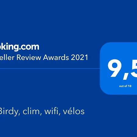 Le Birdy, Terrasse, Wifi, Clim Апартаменты Ла-Гранд-Мот